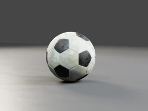 High Quality Soccer Ball Model 3D Model