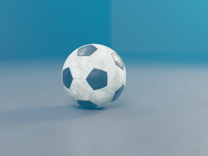 High Quality Soccer Ball Model 3D Model