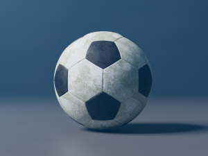 High Quality Soccer Ball Model 3D मॉडल