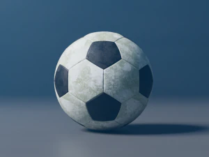 High Quality Soccer Ball Model 3D Model