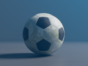 High Quality Soccer Ball Model 3D मॉडल