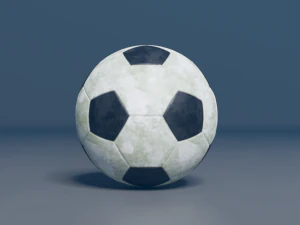 High Quality Soccer Ball Model 3D Model