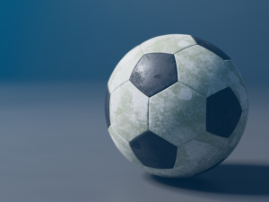 High Quality Soccer Ball Model 3D मॉडल