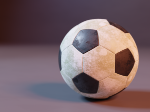 High Quality Soccer Ball Model 3D मॉडल