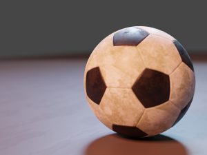 High Quality Soccer Ball Model 3D मॉडल