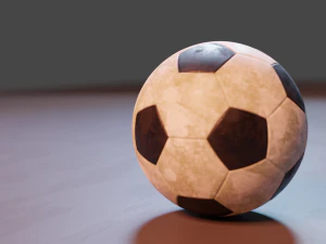High Quality Soccer Ball Model 3D Model