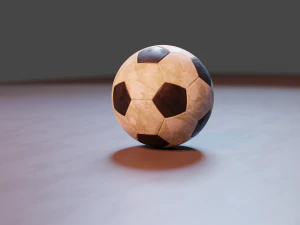 High Quality Soccer Ball Model 3D Model
