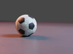 High Quality Soccer Ball Model 3D मॉडल