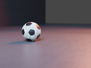 High Quality Soccer Ball Model 3D मॉडल