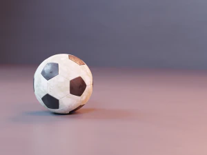 High Quality Soccer Ball Model 3D Model