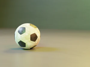 High Quality Soccer Ball Model 3D Model