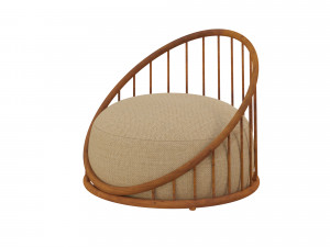 Cask sofa 3D Model