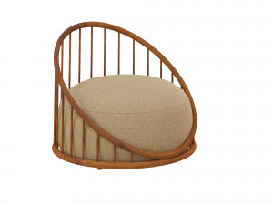 Cask sofa 3D Model