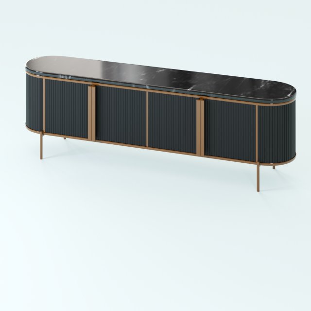 Consol tv 3D 模型 .c4d .max .obj .3ds .fbx .stl .blend 