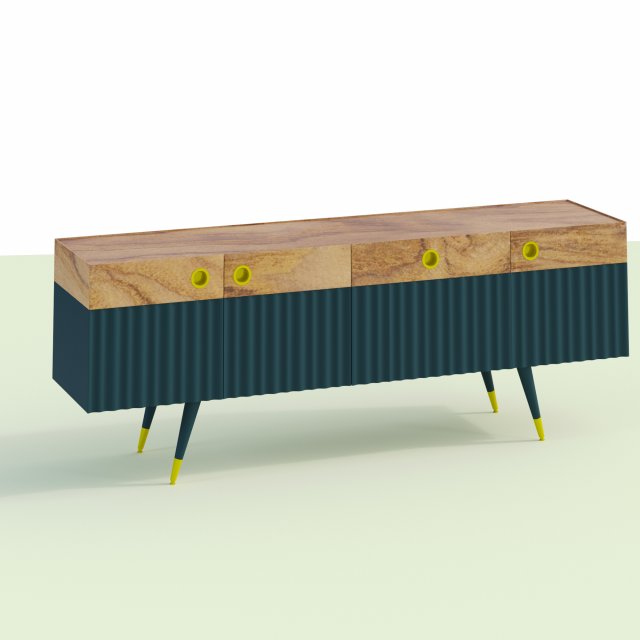 Afina consol 3D Модель .c4d .max .obj .3ds .fbx .stl .blend 