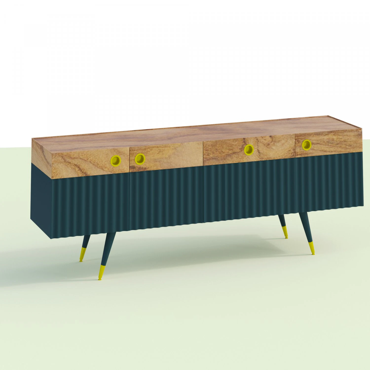 Afina consol 3D Model .c4d .max .obj .3ds .fbx .stl .blend 