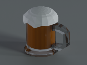 3D Beer 3D Modell