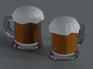 3D Beer 3D Modell