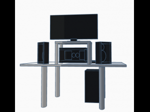 Pc or Domestic Computer 3D-Modell