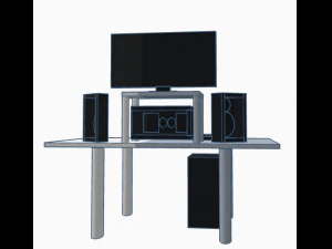 Pc or Domestic Computer 3D Model