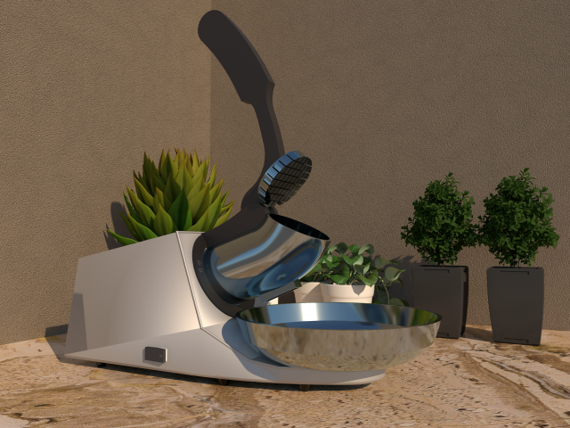 Ice Crusher 3D Model .c4d .max .obj .3ds .fbx .stl .blend