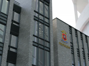 Modern police building 3D Model