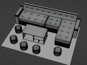 Sofa 3D Model