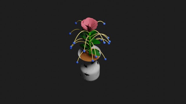 Bouquet Modelo 3D .c4d .max .obj .3ds .fbx .stl .blend 