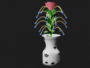 Bouquet Modelo 3D
