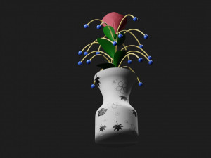 Bouquet Modelo 3D