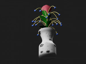Bouquet 3D Model