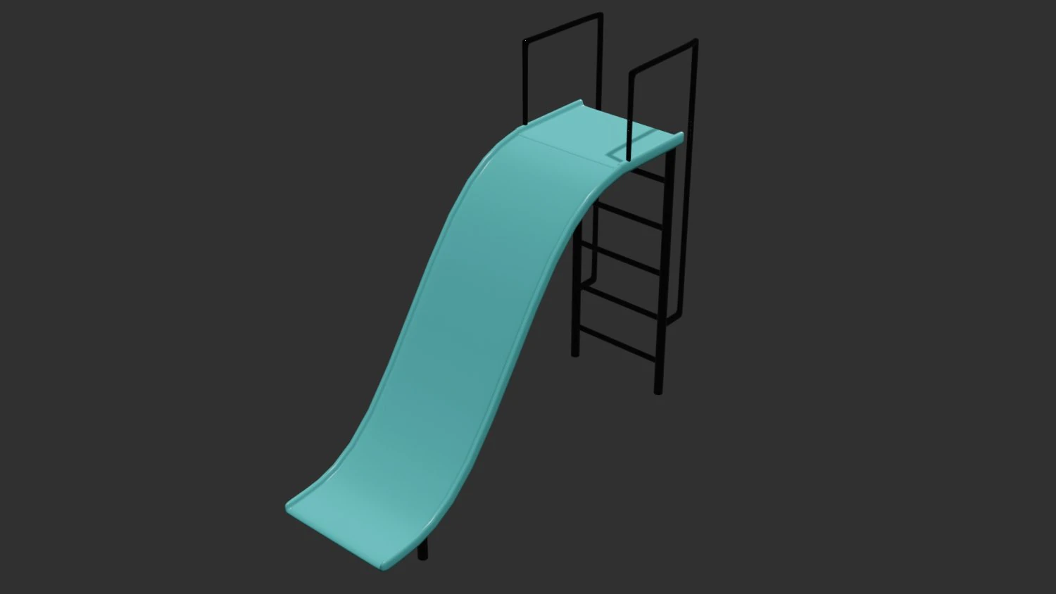 Play ground slide 3D Model .c4d .max .obj .3ds .fbx .stl .blend 