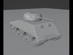 Free tank Modelo 3D
