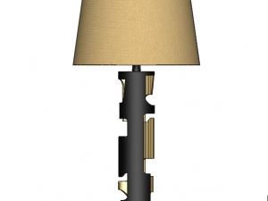 Tunnel Table Lamp 3D-Modell