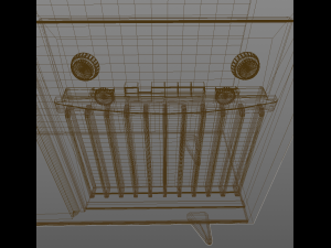60s Radio Cabinet Modèle 3D