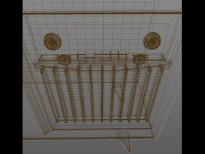 60s Radio Cabinet 3D Model