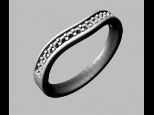 Half Diamond Band 3D-printmodel