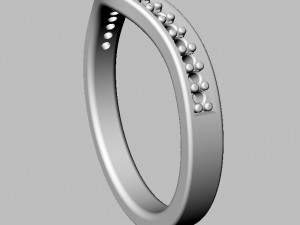 Half Diamond Band 3D-printmodel