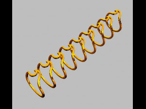 Wave Ring 3D Print Model