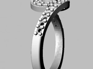 Обручальное кольцо 5 мм 3D Принт Модель