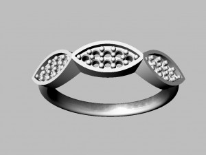 Diamond Ring Modelo de impresión 3D