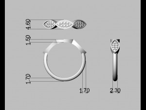 Diamond Ring Modelo de impresión 3D
