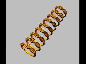 Diamond Ring 3D Print Model