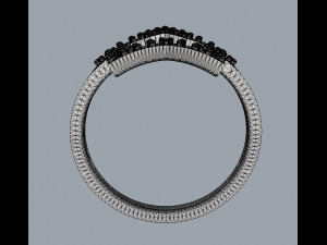 Start Diamond Ring 3D 打印模型