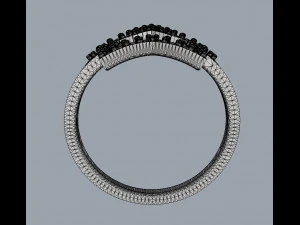 Start Diamond Ring 3D Print Model