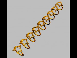 Start Diamond Ring 3D Print Model