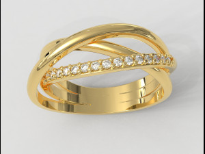 Multi Layer Ring 3D Принт Модель