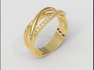 Multi Layer Ring 3D Baskı Modeli
