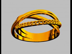 Multi Layer Ring 3D Print Model