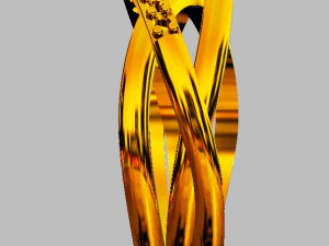 Multi Layer Ring 3D Print Model